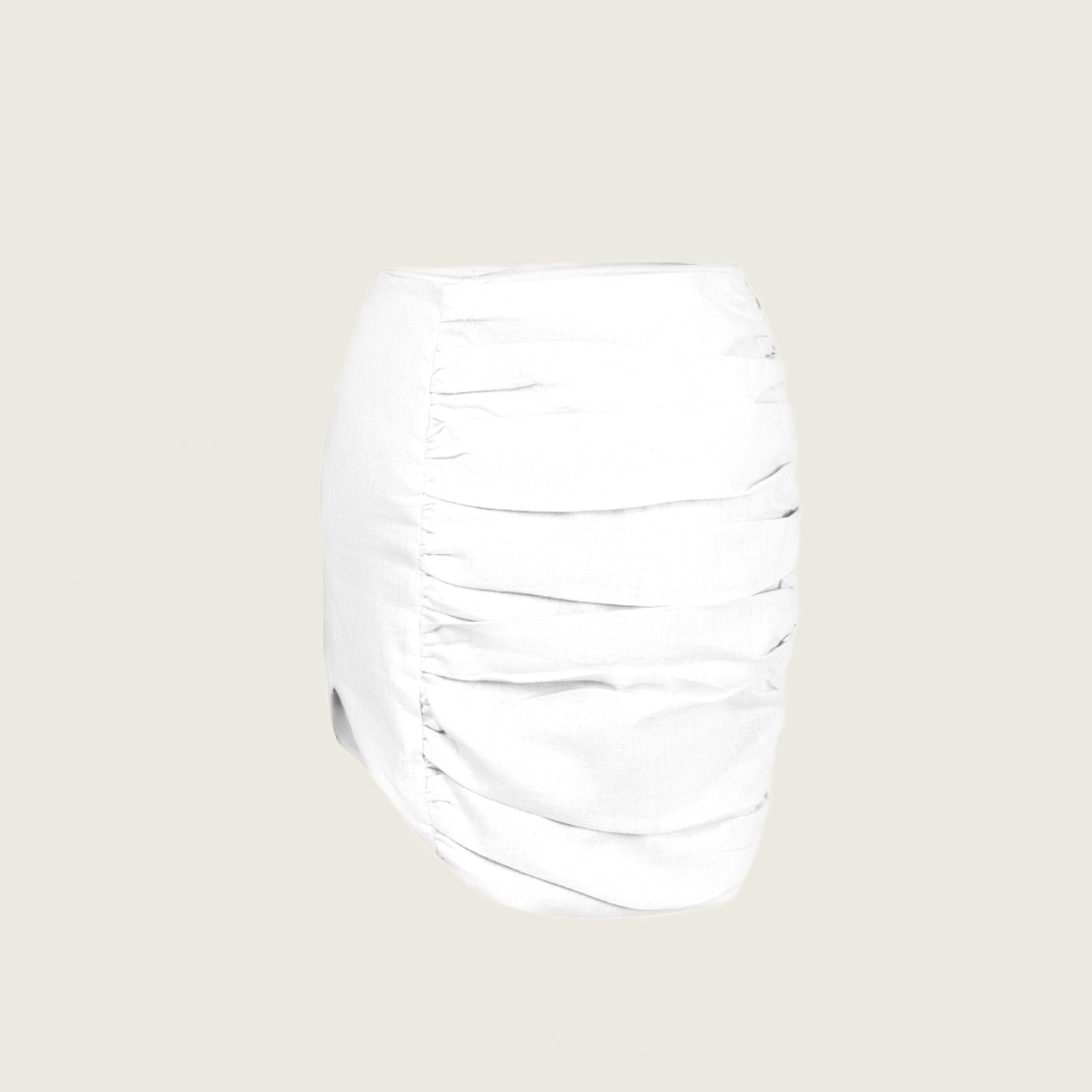 draped skirt